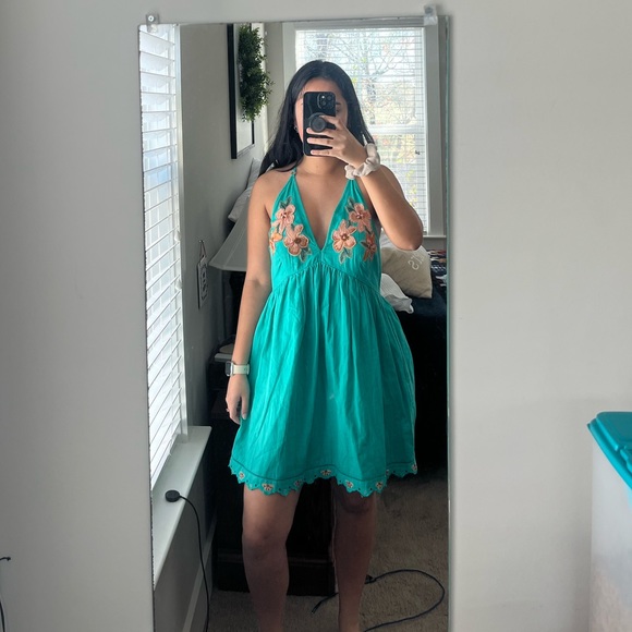 Free People Mini Floral Dress - Picture 2 of 7